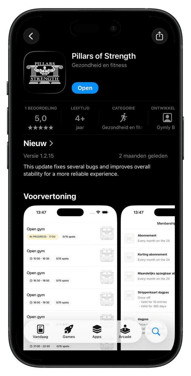 Stap 3: App downloaden