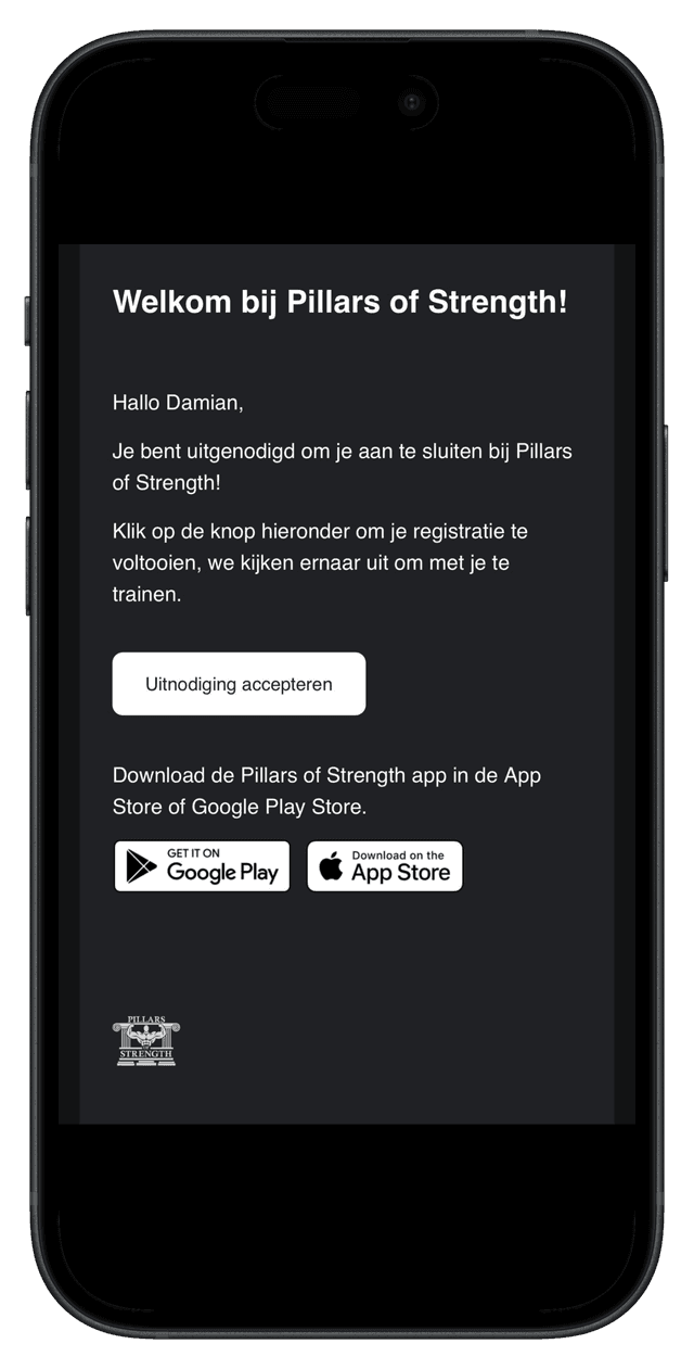 Stap 2: Inlog via e-mail